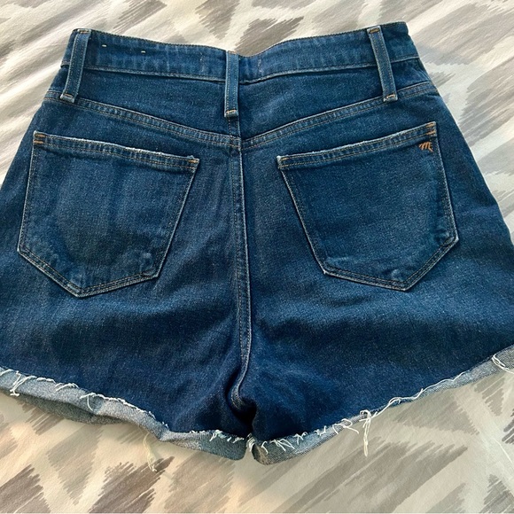 Madewell Curvy High-Rise Denim Shorts - Picture 2 of 2
